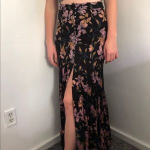 Floral Maxi Skirt